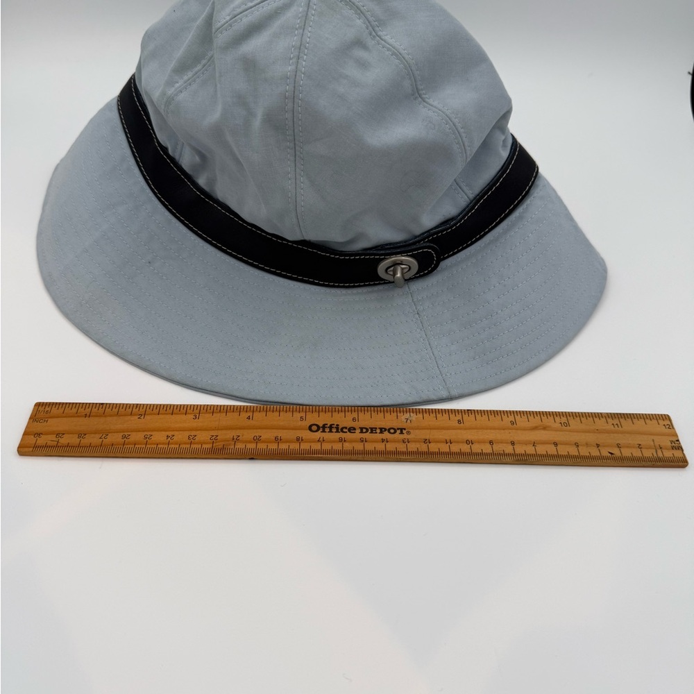 Coach Monogram Blue and White Bucket Hat - Picture 6 of 7